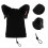 hoog-elastische skihelmhoes - decoratieve wasbare helmprotector 4