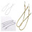 2Stk Beige Vorhangbindeband Aus Polyester Elegante Gardinenhalter 1