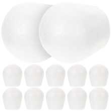 12St Witte Foam Cake Dummies Voor DIY, Herbruikbaar En Lichtgewicht