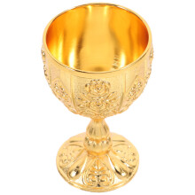 messing weinkelch kelch pokal wikinger becher altar gefäß vintage