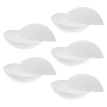 5 paar bh-einlagen aus polyester, atmungsaktiv, für badeanzug