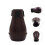 1Trombone Accessoire Mute Donkerrood ABS Geluid Verminderen 10
