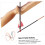 Bowstring 3-Piece Strand Recurve Bowstring For Hunting Long Length Durable Material Stable Performance 5