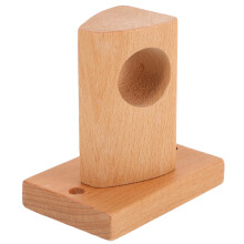 Khaki Vorhangstangenhalter Aus Holz Für Badezimmer Und Wohnräume