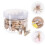 50St Paperclips Met Pin En Herbruikbare Clips 6