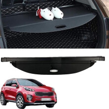 Car Retractable Rear Trunk Parcel Shelf For Kia Sportage 2016-2021 Rear Boot Cargo Cover Luggage Cover