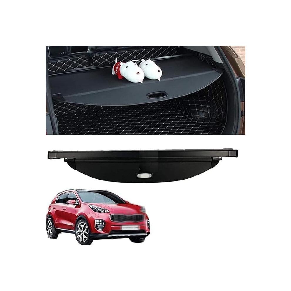Car Retractable Rear Trunk Parcel Shelf For Kia Sportage 2016-2021 Rear Boot Cargo Cover Luggage Cover 9393856779857