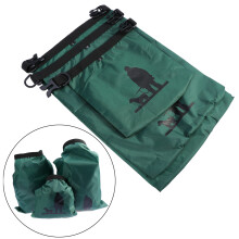 bolsa estanca 3 uds 1,5+2,5+3,5 l para camping y pesca verde militar