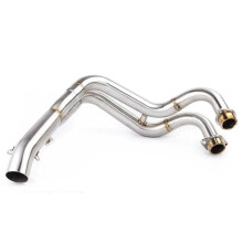 Motorcycle Front Link Pipe Full Exhaust System Modified For Yamaha MT-07 FZ-07 XSR700 R7 2014-2023 2022-2023