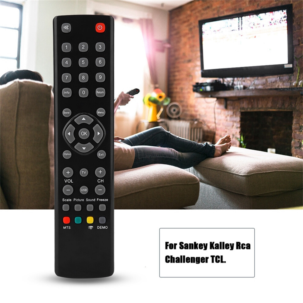 Durable Abs Tv Remote For Sankey, Kalley, Rca, Challenger, Tcl 8M Range 7891350311105