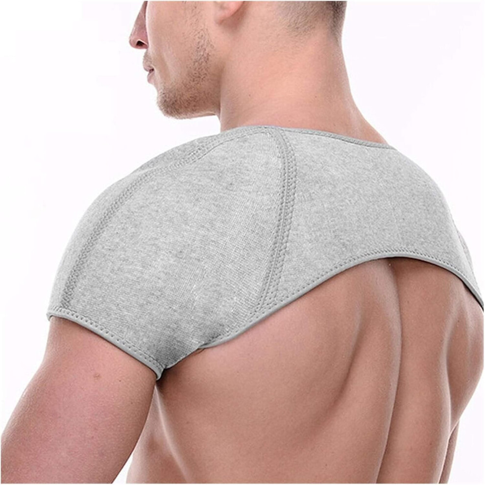 Shoulder Support Brace Double Strap Compression Belt Dislocation Arthritis Pain Shoulder Wrap Protector Shoulder Care