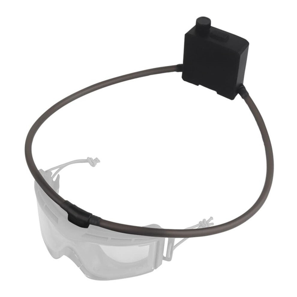 Goggles Defogger Defog Fan Kit With Rubber Seal For Outdoor Off-Road Motorcycle Goggles 9084446965032