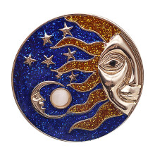of Sun Brooch Wonderful Clothes Decoration Accessory Brooch