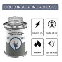 Ouhoe Liquid Insulating Adhesive Heat Resistant Flame Retardant Sealant Fir |  | White-125ml