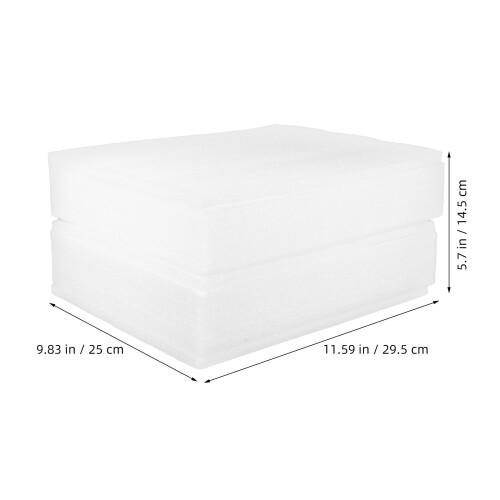 Set Scatole In Schiuma Per Uova Di Pollo E Anatre Bianco 1