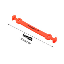 10 Stück Silikon-Tennisschlägerdämpfer – Vibrationsschockabsorber, 10,5 cm, Zufällige Farben
