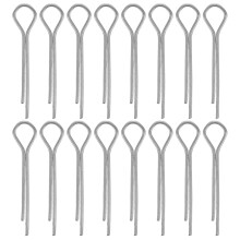 100 stück sicherungssplinte sortiment, federclip, reparaturzubehör motoren