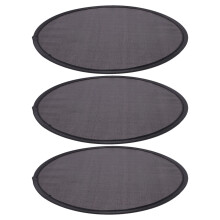 ventilador redondo plegable 3 uds portátil manual para verano fiesta
