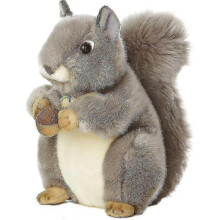 25cm Aurora Miyoni Grey Squirrel