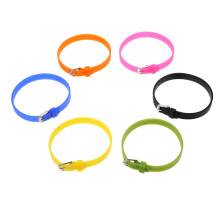 6 pulseiras em silicone coloridas para relógio, ideais para diy