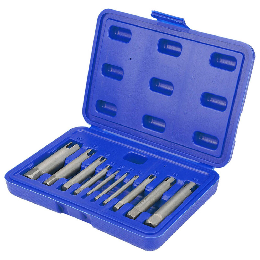 Steel Broken Head Taps Remover Set Durable Stripped Screw Extractor Tool (#C) 9351350318019
