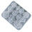 White Silicone Crystal Stone Mold for DIY Crafts Easy Demolding 7