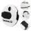 mini contasegnapunti con clip per cappello, portatile, bianco 8