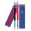 set matite da falegname meccaniche automatiche edilizia con ricariche 9