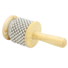 Dia. 2,5'' Cabasa En Bois Maracas À Main Pour Enfants