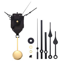 Wall Clock Mechanism Replacement Black, Standard Size, Battery Operated, For Most Wall Clocks