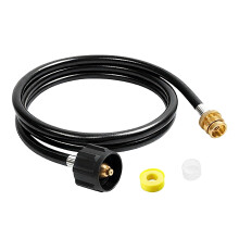 Propane Hose Adapter 6 Ft Propane Gas Line Connector For Lawn Grills Camping Stoves Heaters Garden Burners