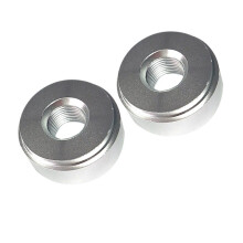 2 stück 1/8 npt schweißverschraubung aluminium für heimgebrauch