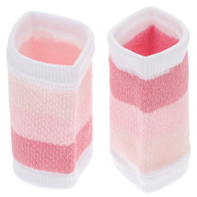 sport armband elastisch schweissabsorbierend für basketball fussball pink