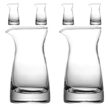 6Stk. Glas Sahnedispenser 80ml Für Küche Und Gastronomie