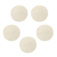 5Pcs Khaki Cotton Steamer Pads Durable Mesh Cloth for Home Dumpling