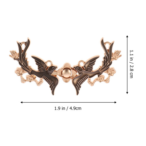 4Paren Metallische Cape Kraag Clip Diverse Kleuren 1