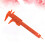 5Pcs Orange Durable Plastic Mini Vernier Caliper Gauge for Measure Use 8
