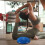 cuscino gonfiabile instabile con nucleo spesso per equilibrio e core blu 10