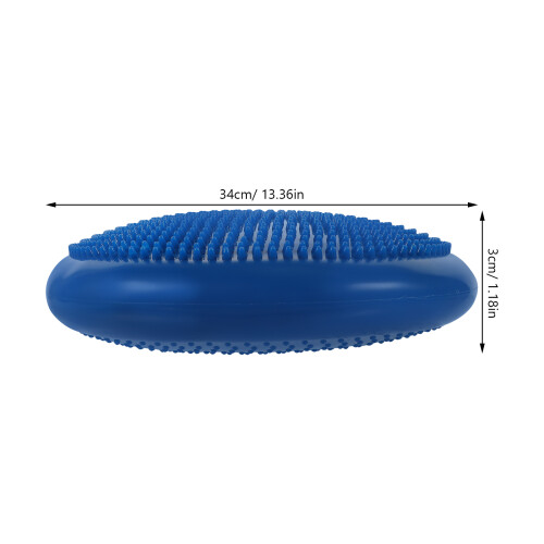 cuscino gonfiabile instabile con nucleo spesso per equilibrio e core blu 2