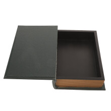 faux buch dekorative aufbewahrungsbox vintage optik für zuhause büro
