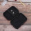 2Pcs Eva Storage Case Black Hard Shell Headset Data Cable Organizer 9
