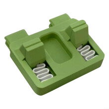 Soldering Station Clamp Portable Silicone Wire Clamp Bracket Workbench Soldering Fixture Green