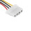 LCD Water Cooling Thermometer Pointer 5V-24V Black 4.8x2.8x1.8cm 9
