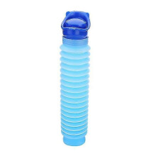 Emergency Toilet Urinal Outdoor Urine Bottle Funnel,  Shrinkable Mobile Toilet Potty Pee for Men, Women And Kids Urination Device In Travel, Camping,
