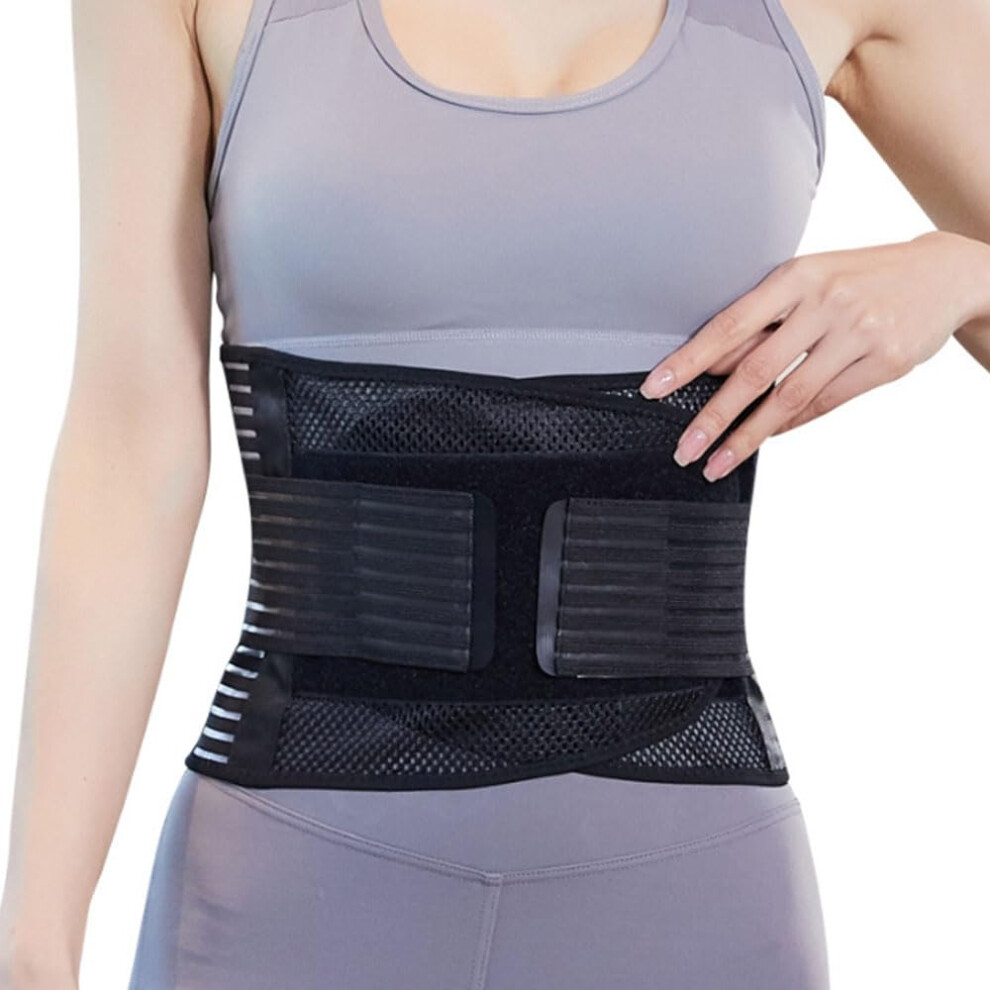 Back Support Belt Back Brace For Sciatica And Scoliosis, Unisex, Size M (95 cm), Lumbar Pain Relief