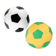 2 stück plüsch fußballkissen gefüllt flauschig für kinder & erwachsene
