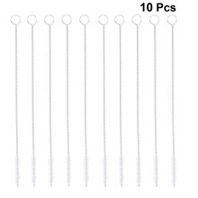 spazzola pulizia biberon 17 cm in acciaio inox, 10 pezzi