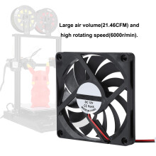 3D-Drucker Kühlgebläse 2 Stück 12V 6000U/min 21,46 CFM ABS-Gehäuse
