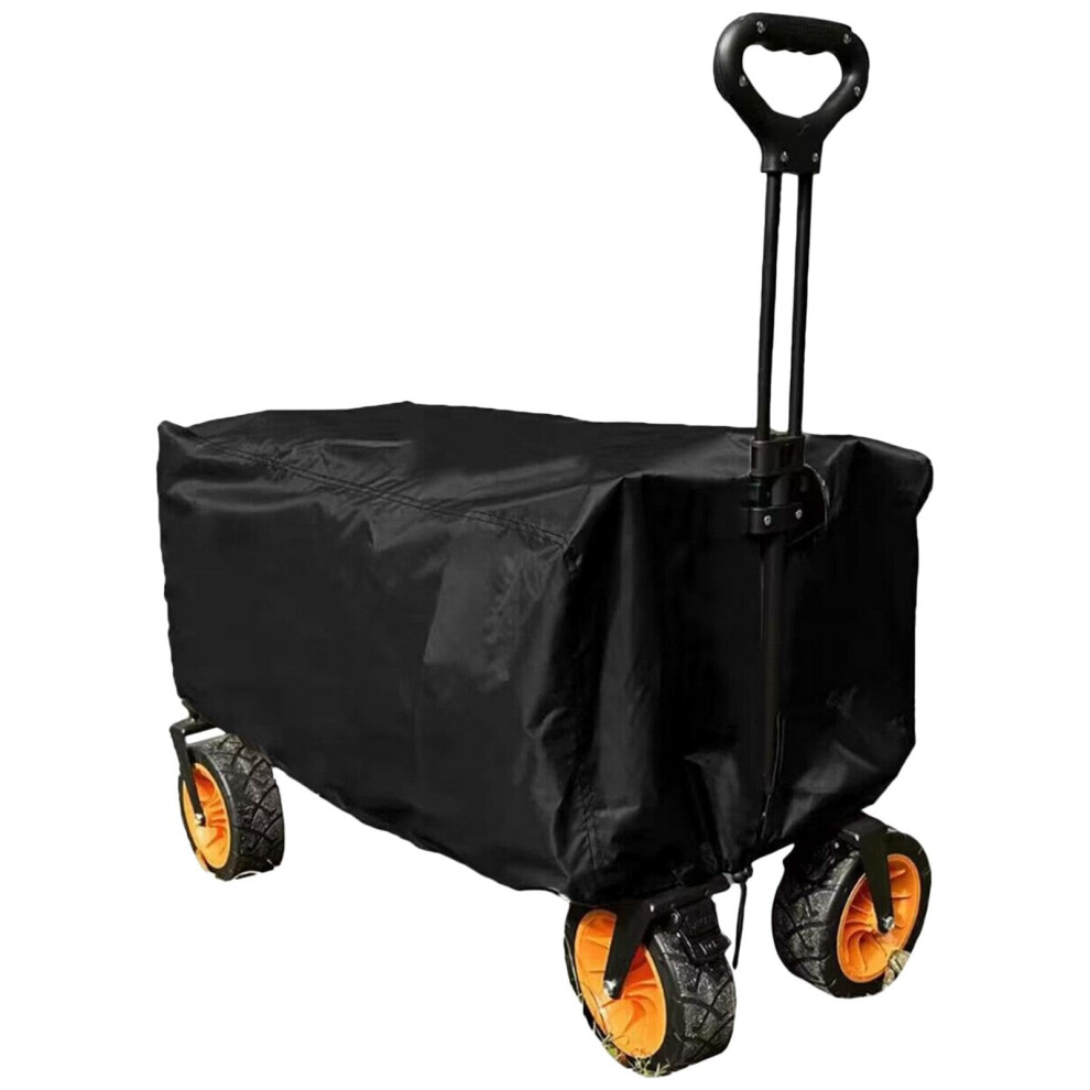 Cart Cover 97x56x51cm, Foldable 210D Oxford Waterproof Trolley Protector, Outdoor Universal Dust Cover