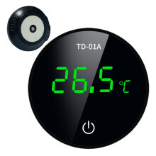 Fish Tank Temperature Gauge Water Temp Meter HD Screen Celsius Thermometer Rechargeable Battery Outdoor Pond Reptile Betta